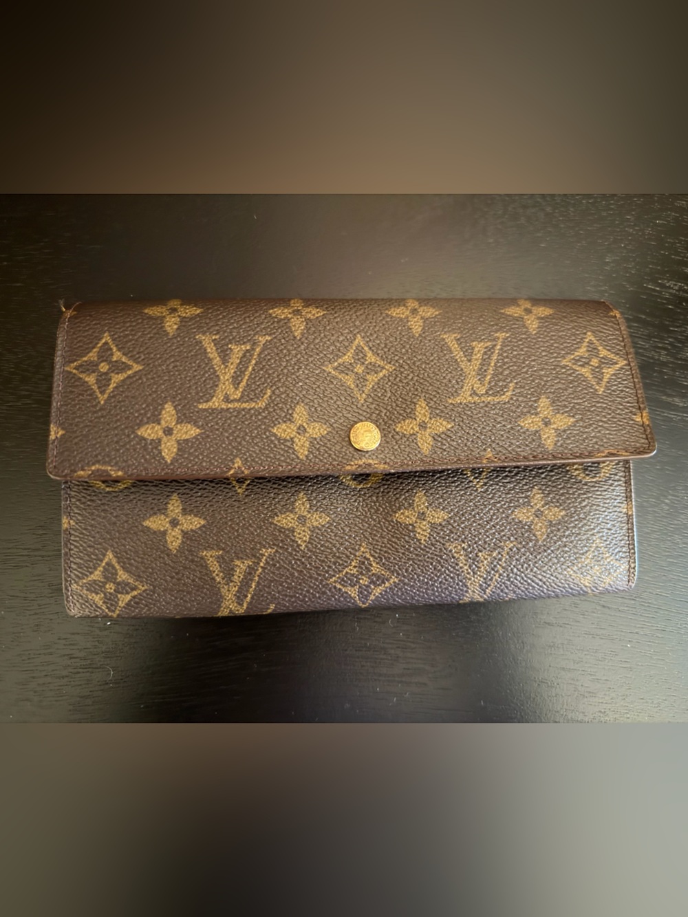 Louis Vuitton Sarah wallet monogram
